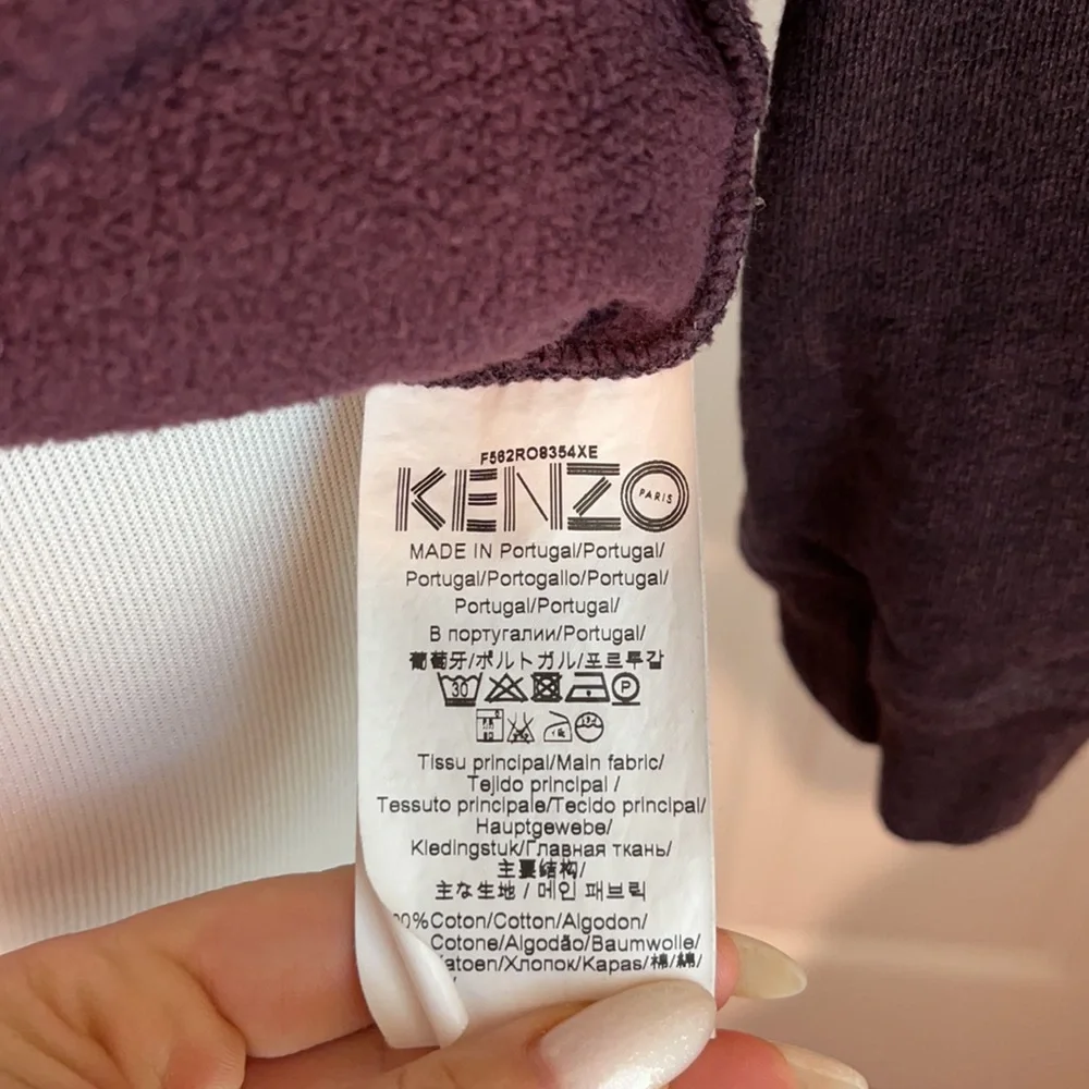 Hold for Lil Wenz -Kenzo Tiger Embroidered Cotton Sweatshirt Dress - Picture 4 of 5